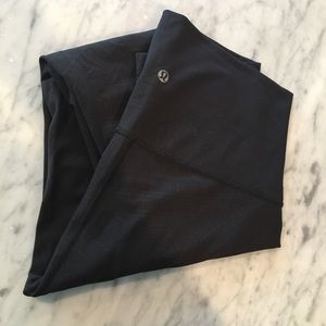 Lululemon Black Full Length Yoga Pants